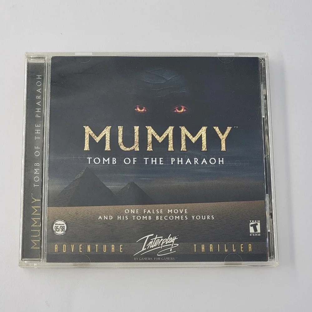 Mummy: Tomb of the Pharaoh PC CD Rom 1996 Interplay Computer Video Game